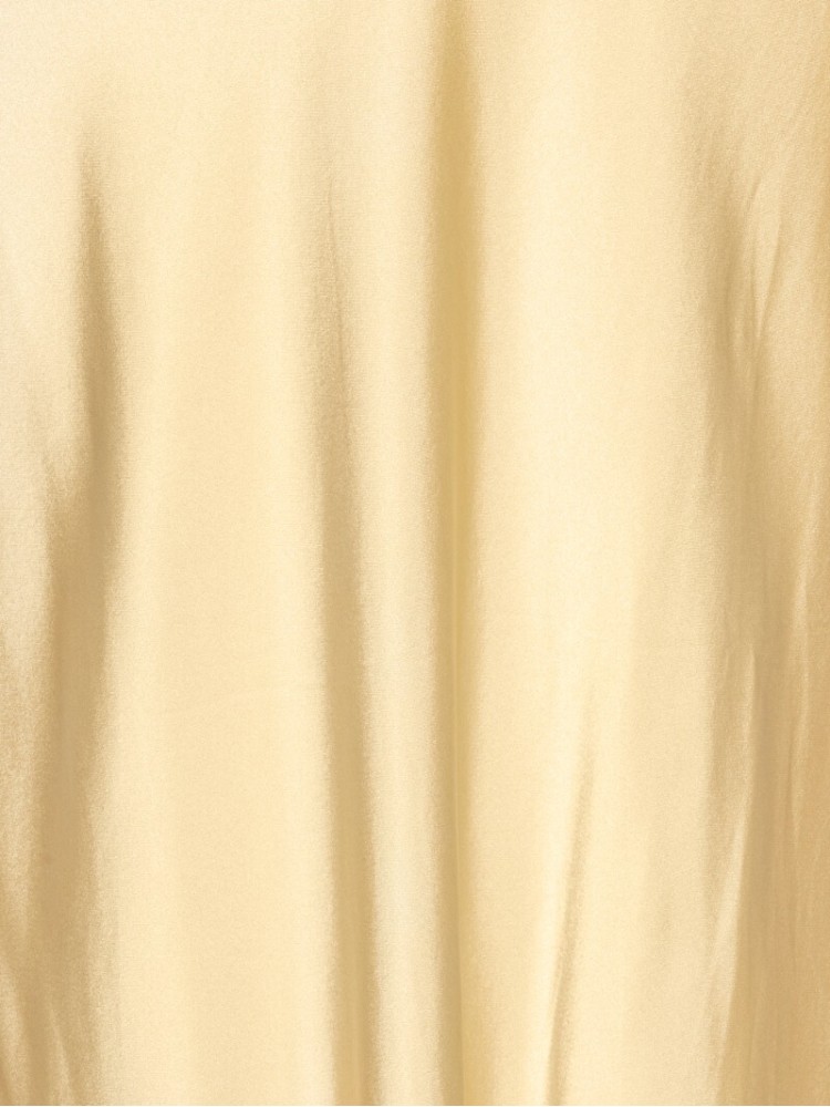 Rotate yellow chiffon halter dress