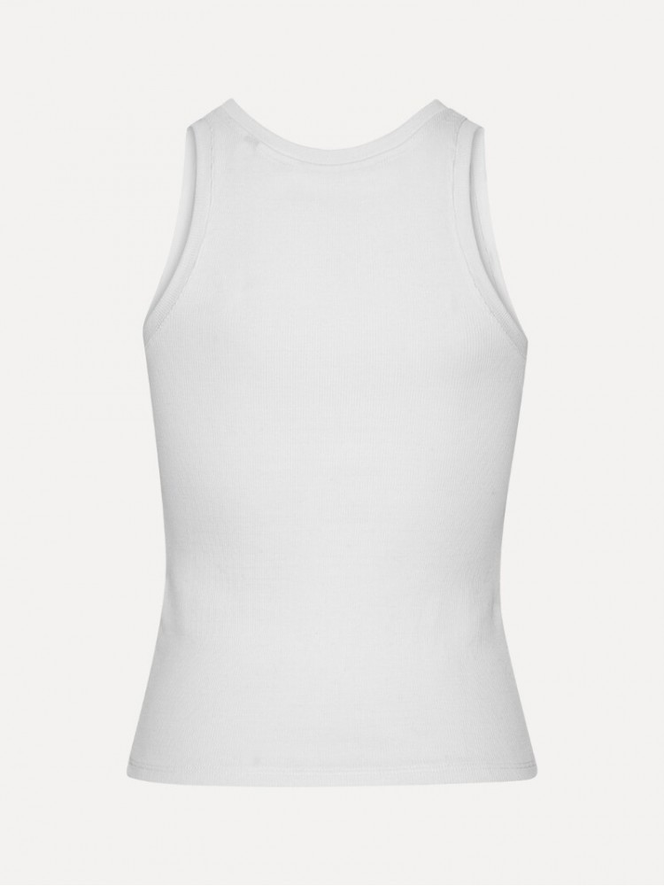 Rotate λευκό basic tank top
