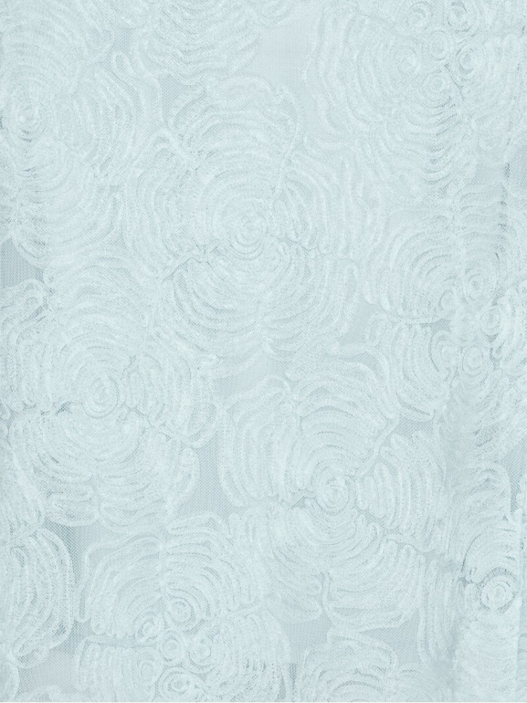 Rotate light blue mesh maxi dress