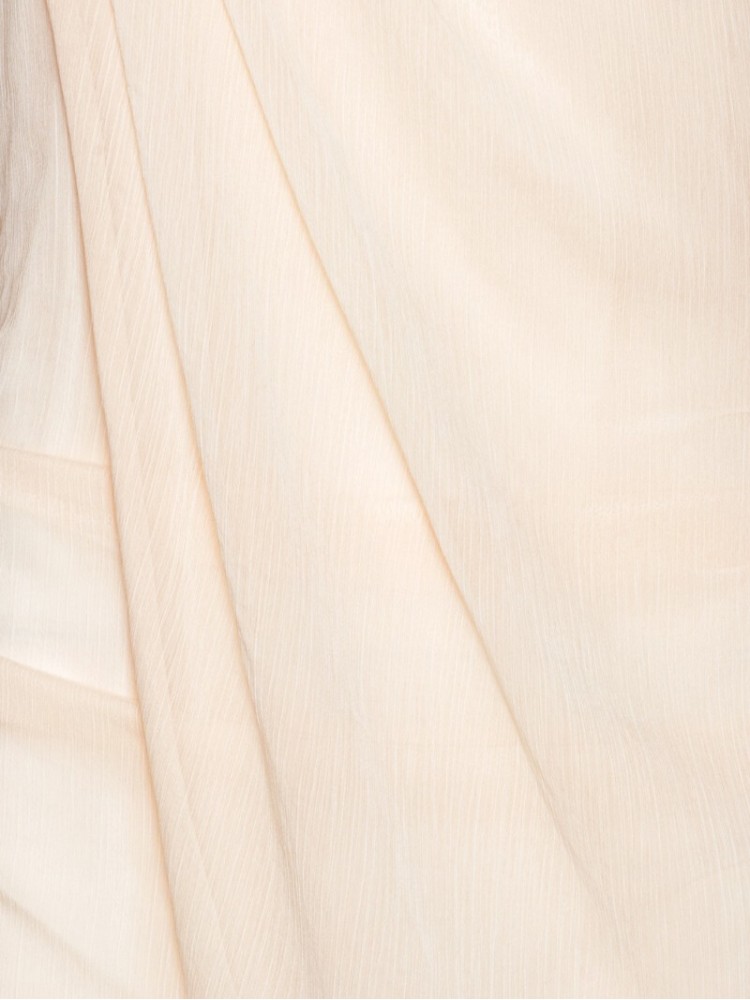 Rotate vanilla chiffon mini cape dress 