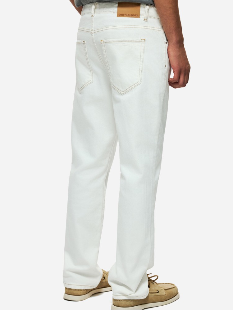 Dirty Laundry off white straight fit denim pant