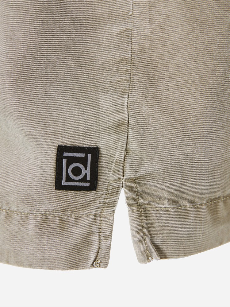 Dirty Laundry lightweight byron greige πουκάμισο