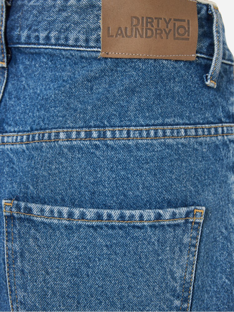 Dirty Laundry acid blue oversized denim pant