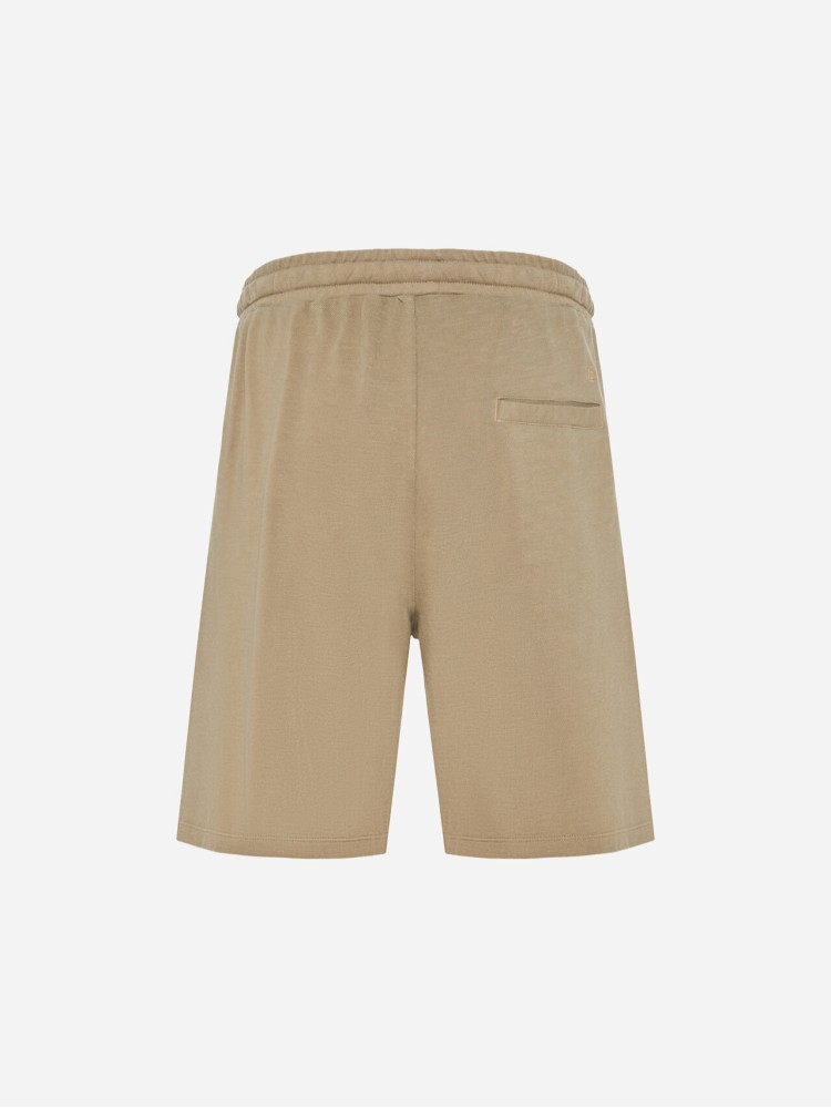 Dirty Laundry taupe pique chino sweatbermuda 