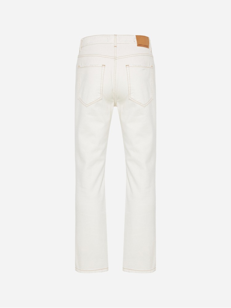 Dirty Laundry off white straight fit denim pant