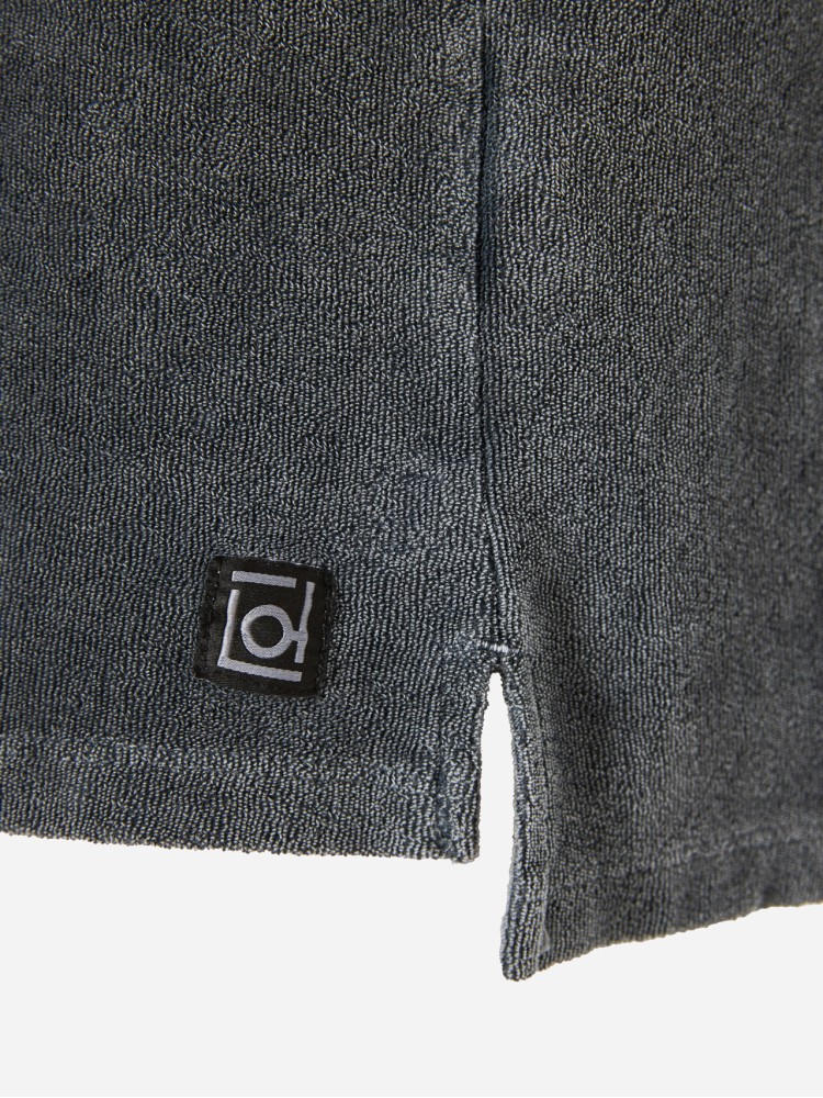 Dirty Laundry grey terry towel t-shirt