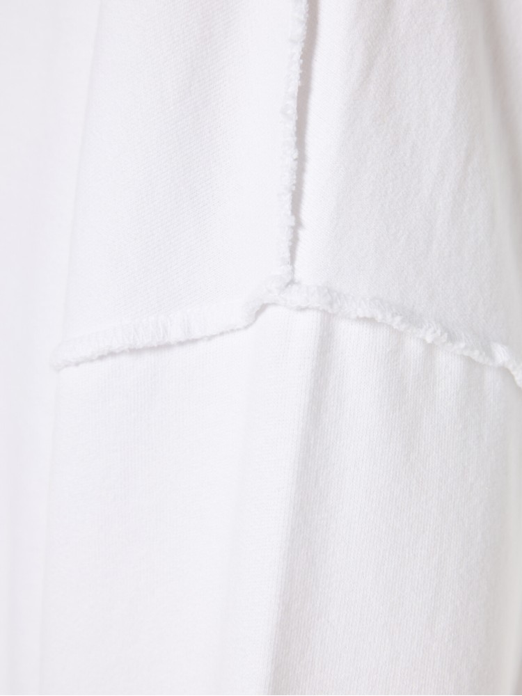 Dirty Laundry white assymetric crewneck sweater