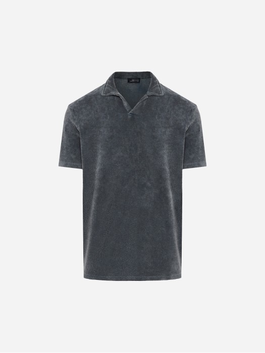 Dirty Laundry grey terry towel t-shirt