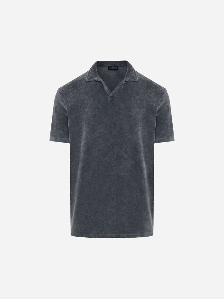 Dirty Laundry grey terry towel t-shirt