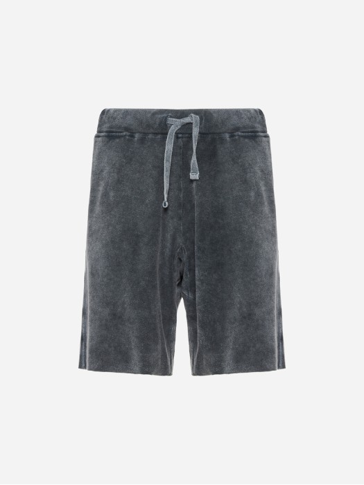 Dirty Laundry γκρι πετσετέ βερμούδα