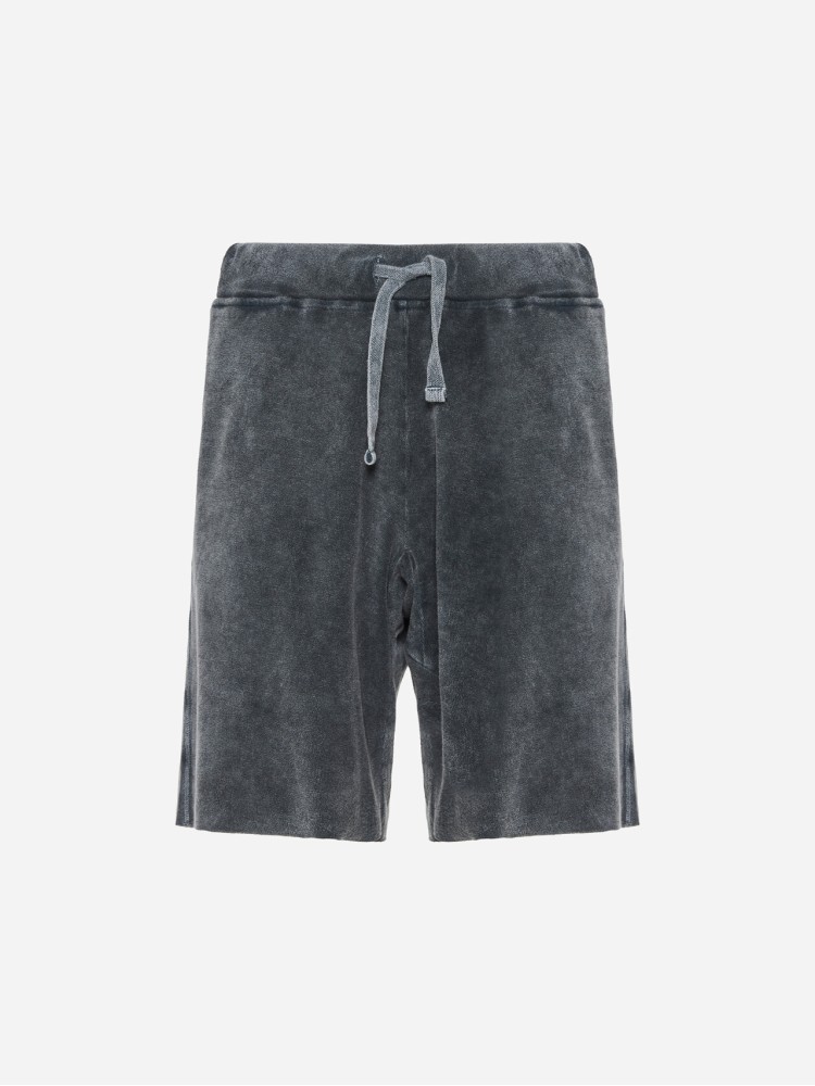 Dirty Laundry γκρι πετσετέ βερμούδα