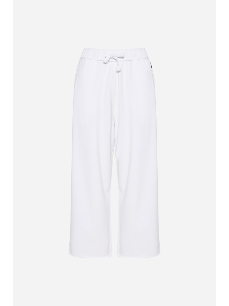 Dirty Laundry white cropped sweatpants
