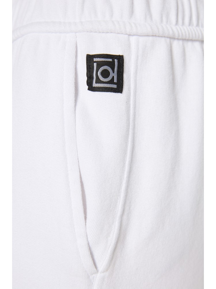 Dirty Laundry white cropped sweatpants