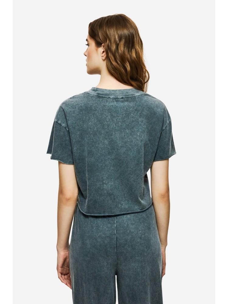 Dirty Laundry vintage grey boxy t-shirt 