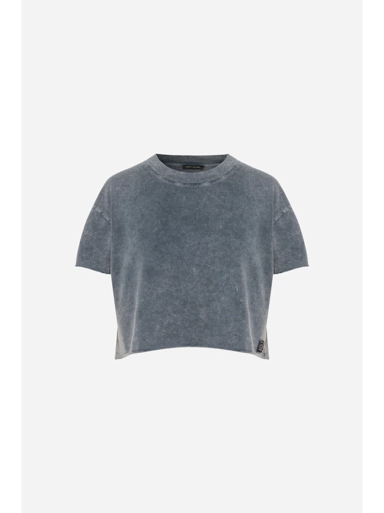 Dirty Laundry vintage grey boxy t-shirt 