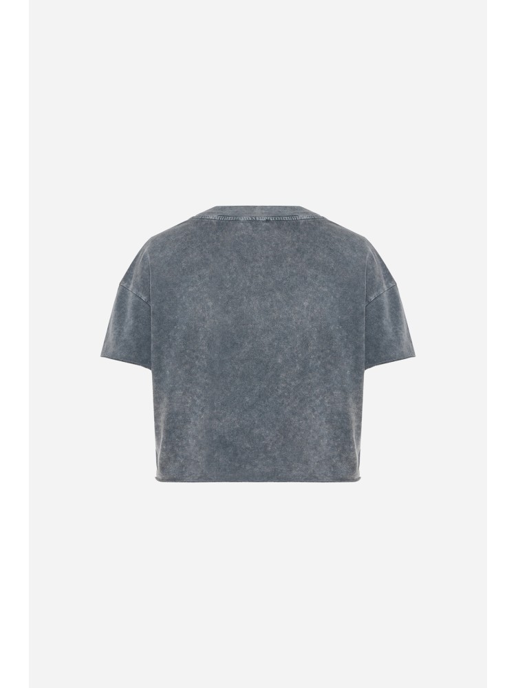 Dirty Laundry vintage grey boxy t-shirt 