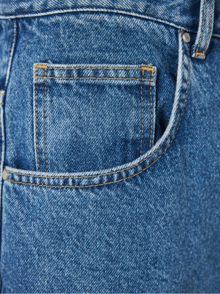 Dirty Laundry acid blue oversized denim pant