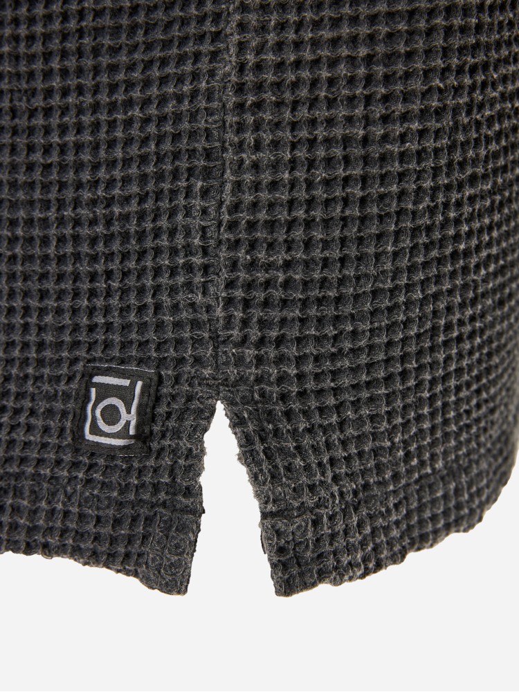 Dirty Laundry vintage μαύρο κοντομάνικο πουκάμισο