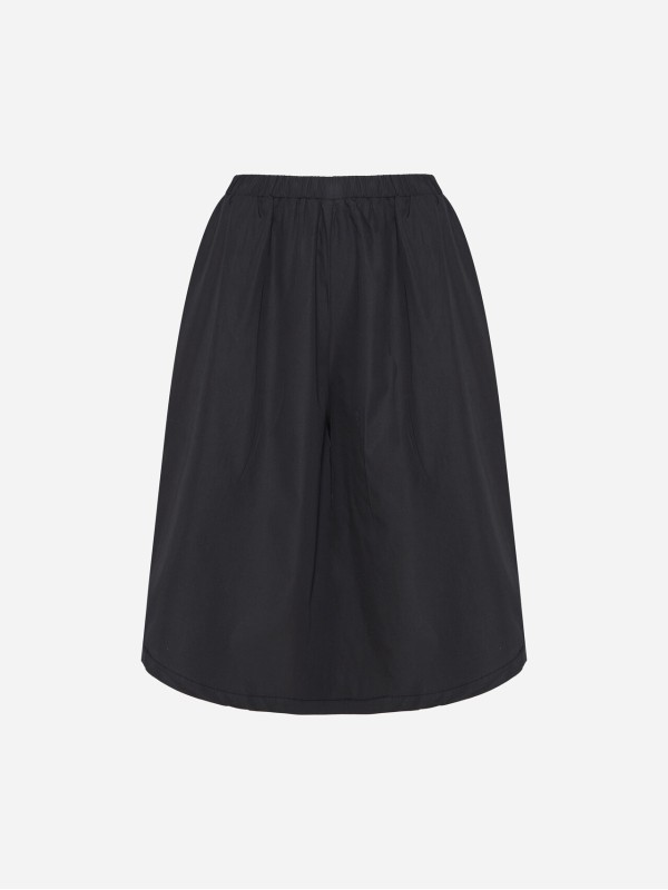 Dirty Laundry μαύρη μακριά βερμούδα