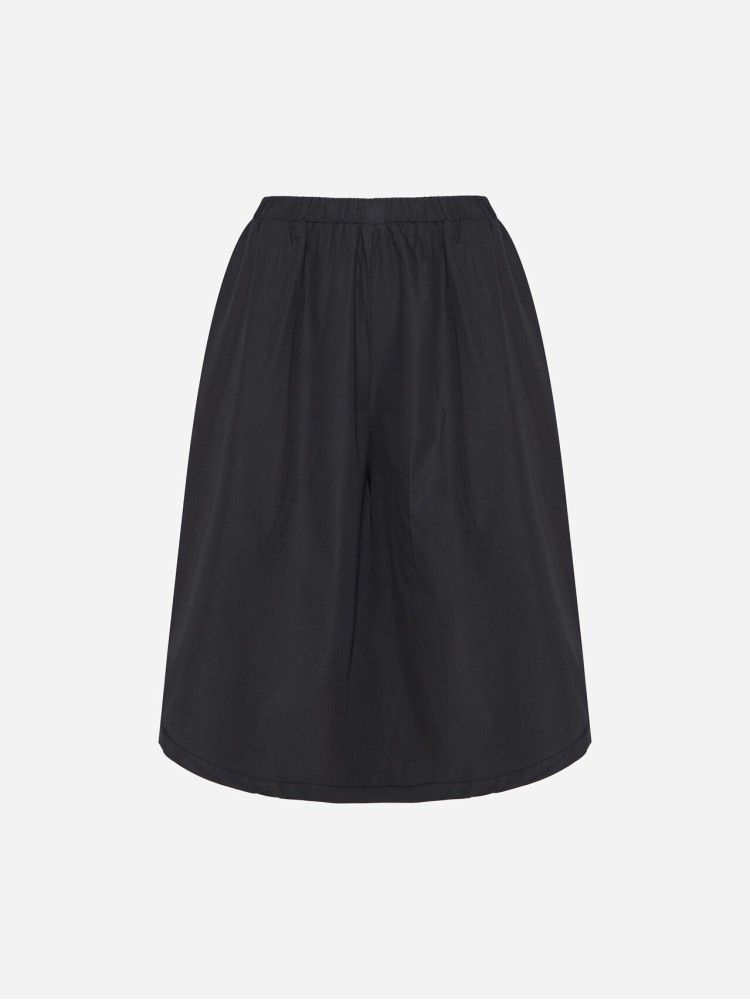 Dirty Laundry μαύρη μακριά βερμούδα