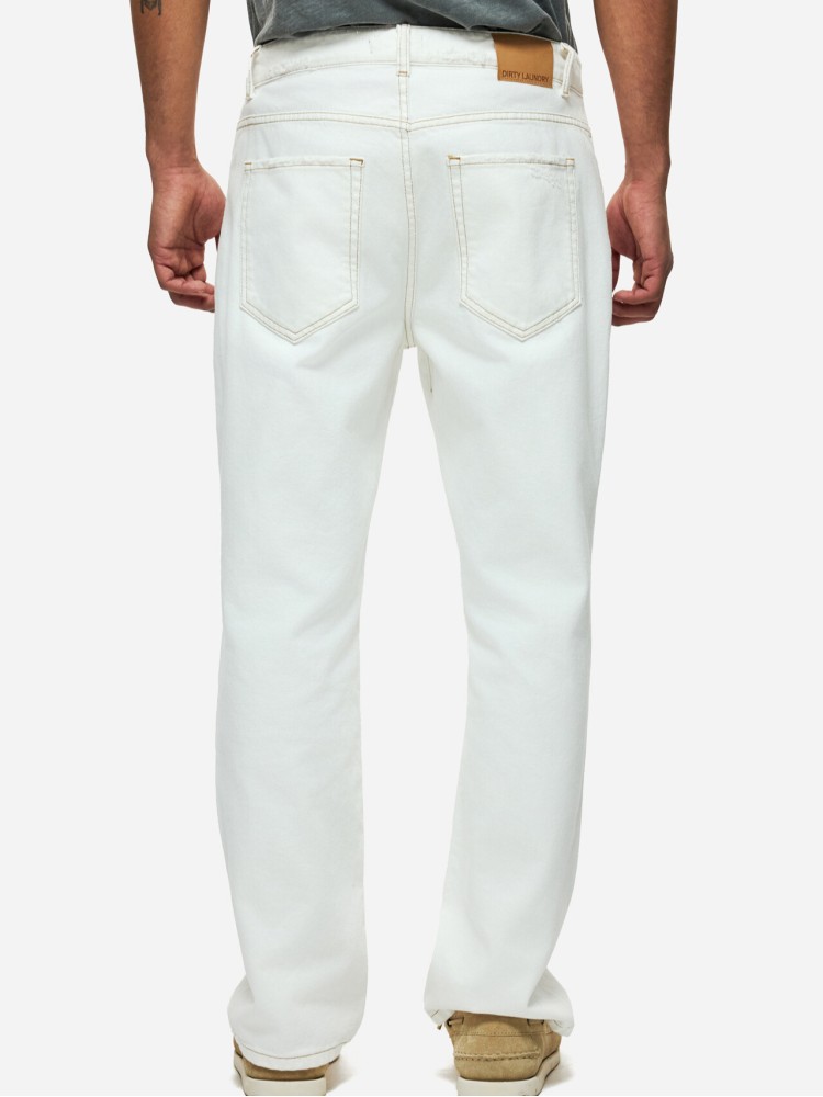 Dirty Laundry off white straight fit denim pant