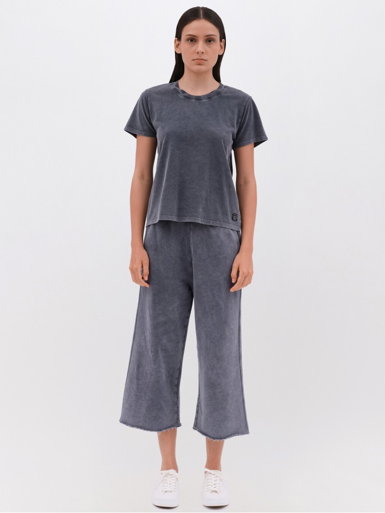 Dirty Laundry vintage grey cropped sweatpants