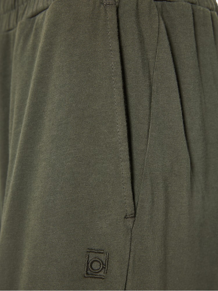 Dirty Laundry khaki wide leg sweatpants