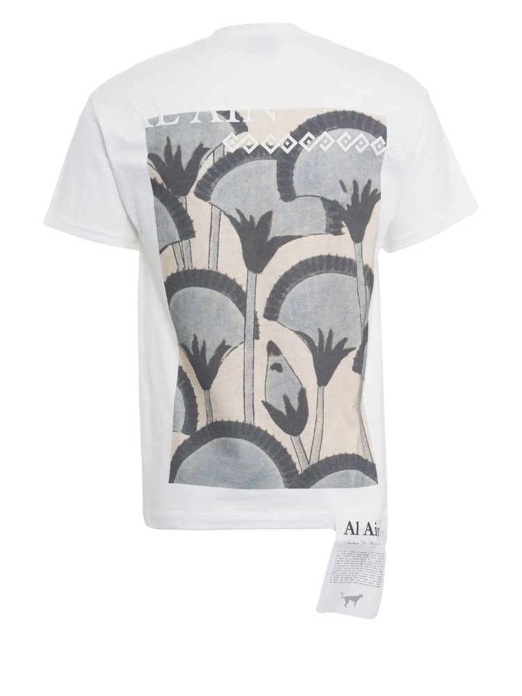 AI Ain άσπρο campanule T-shirt