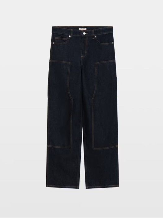 Zadig&Voltaire Pery μπλε σκούρο worker τζιν παντελόνι