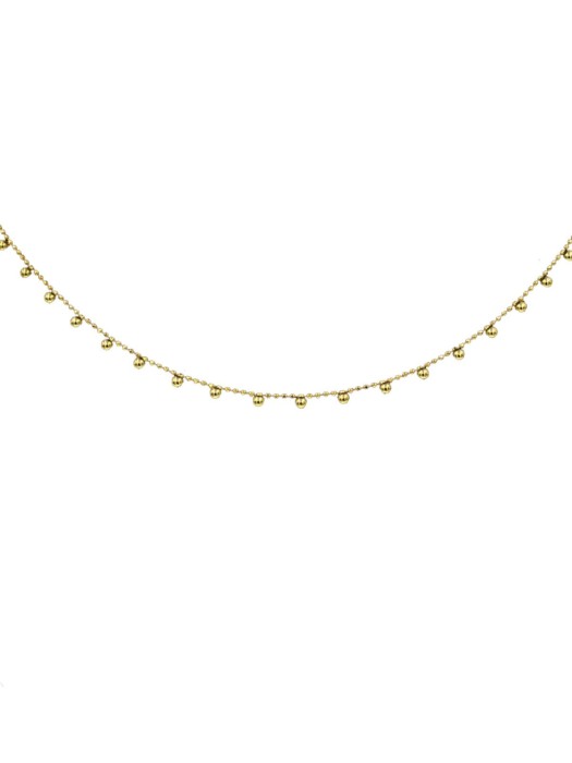Hermina gold plated kuduni chain