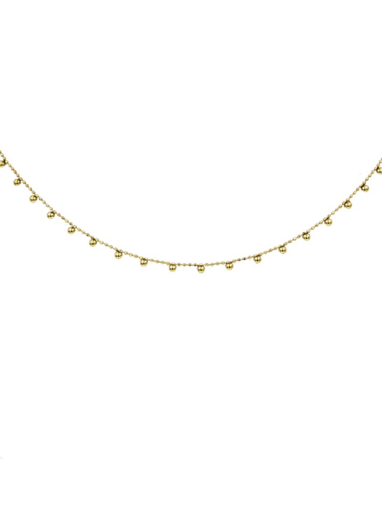 Hermina gold plated kuduni chain