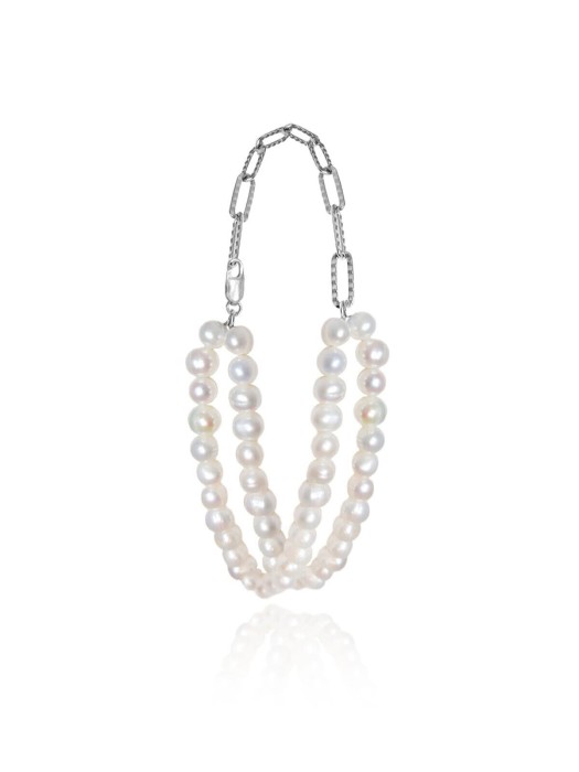 Hermina Julie silver sterling choker
