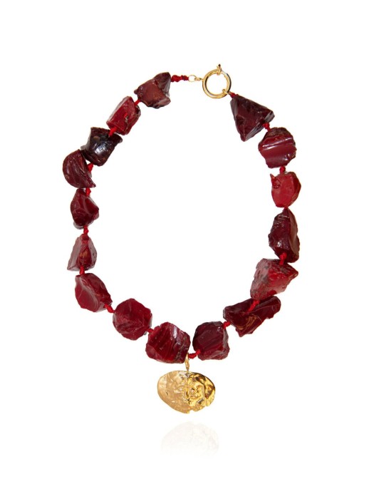 Hermina Venus red Nikolaos κολιέ