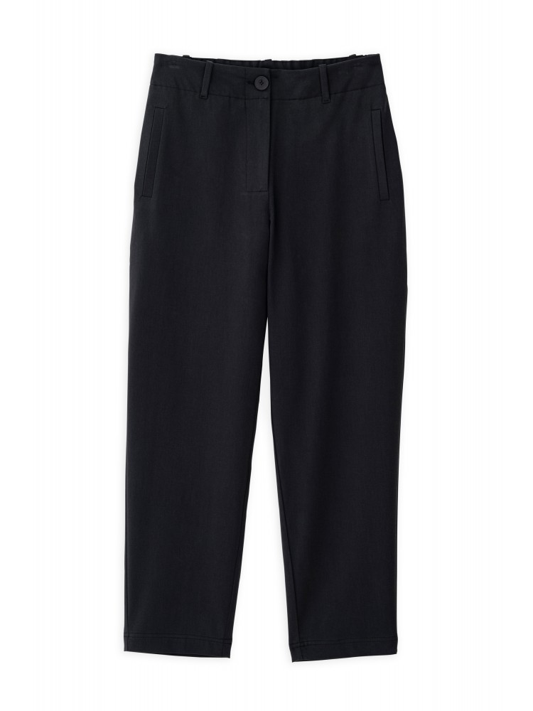 Philosophy off black twill παντελόνι σε κανονική γραμμή 