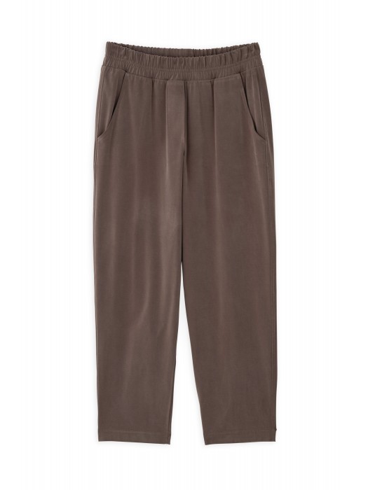 Philosophy taupe scuba jogger pants