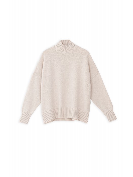 Philosophy cashmere turtleneck μπεζ πλεκτό