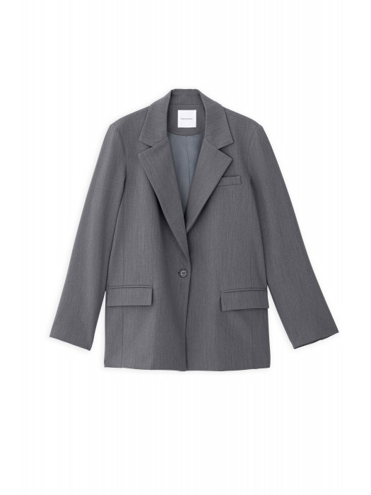 Philosophy grey melange blazer