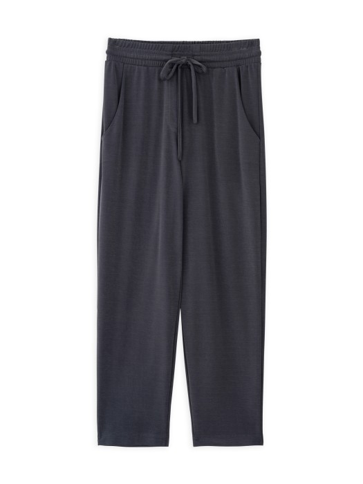 Philosophy anthracite cupro pique jogger pants