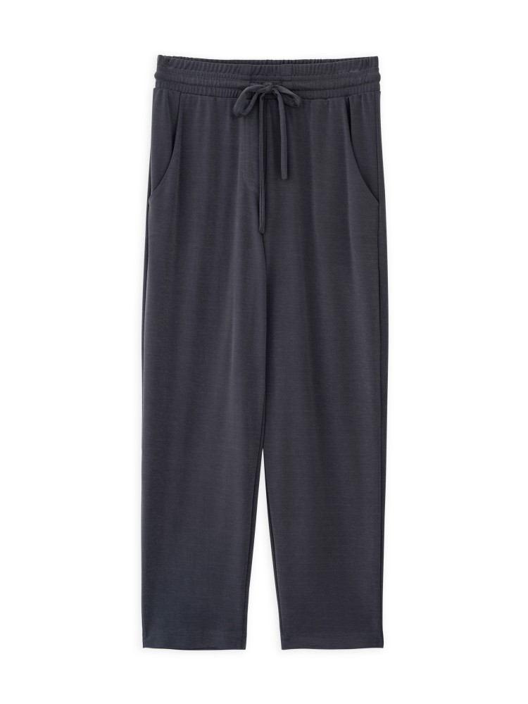 Philosophy anthracite cupro pique jogger pants