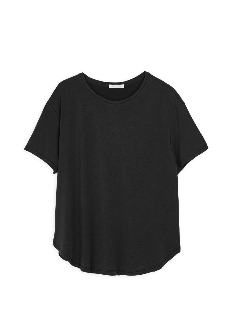 Philosophy off black basic cupro t-shirt