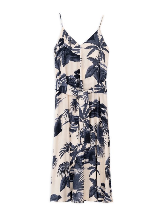 Philosophy satin print slip dress