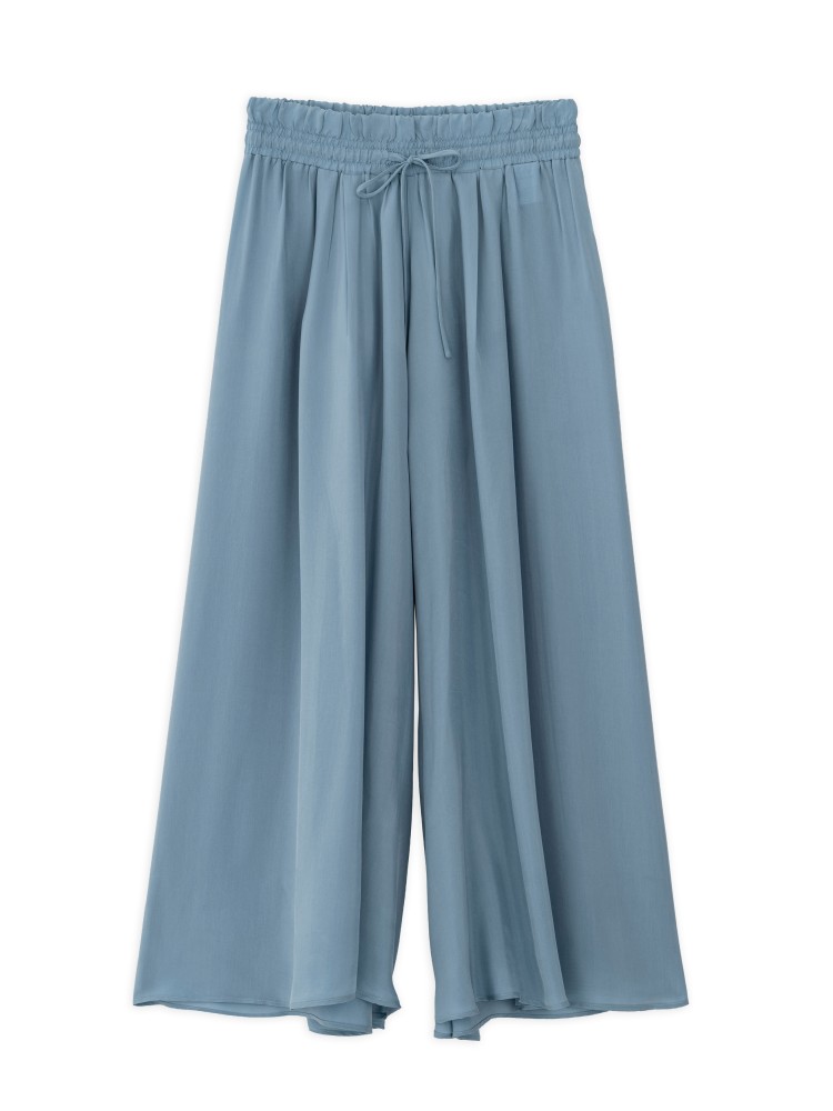 Philosophy dusty blue cupro jupe culotte