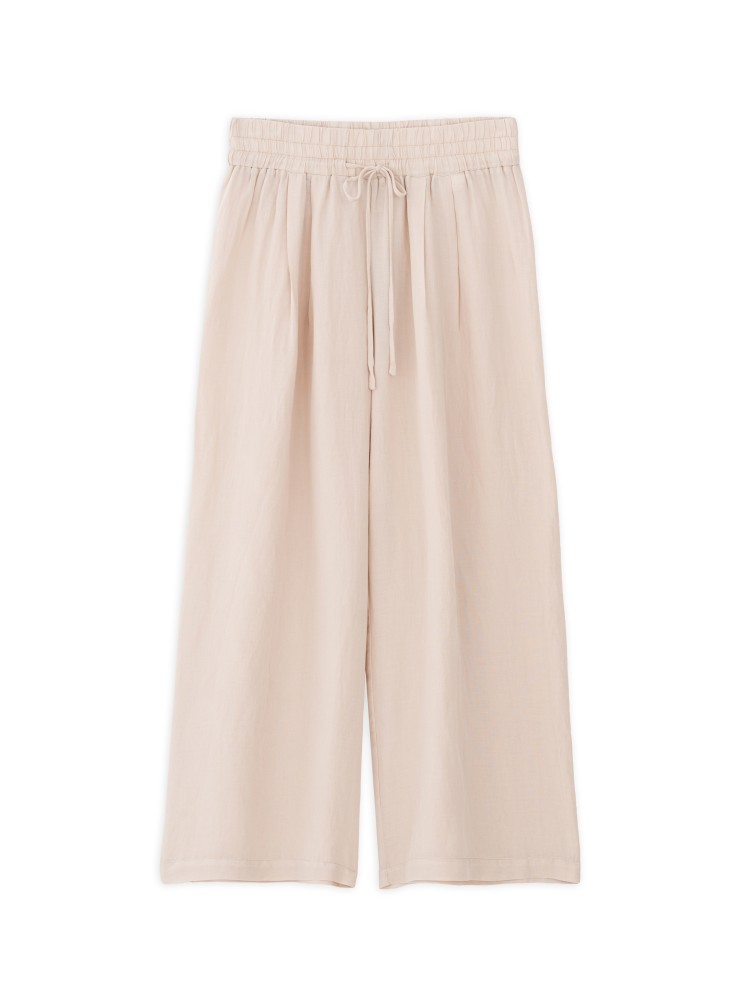 Philosophy light beige gauze jupe culotte