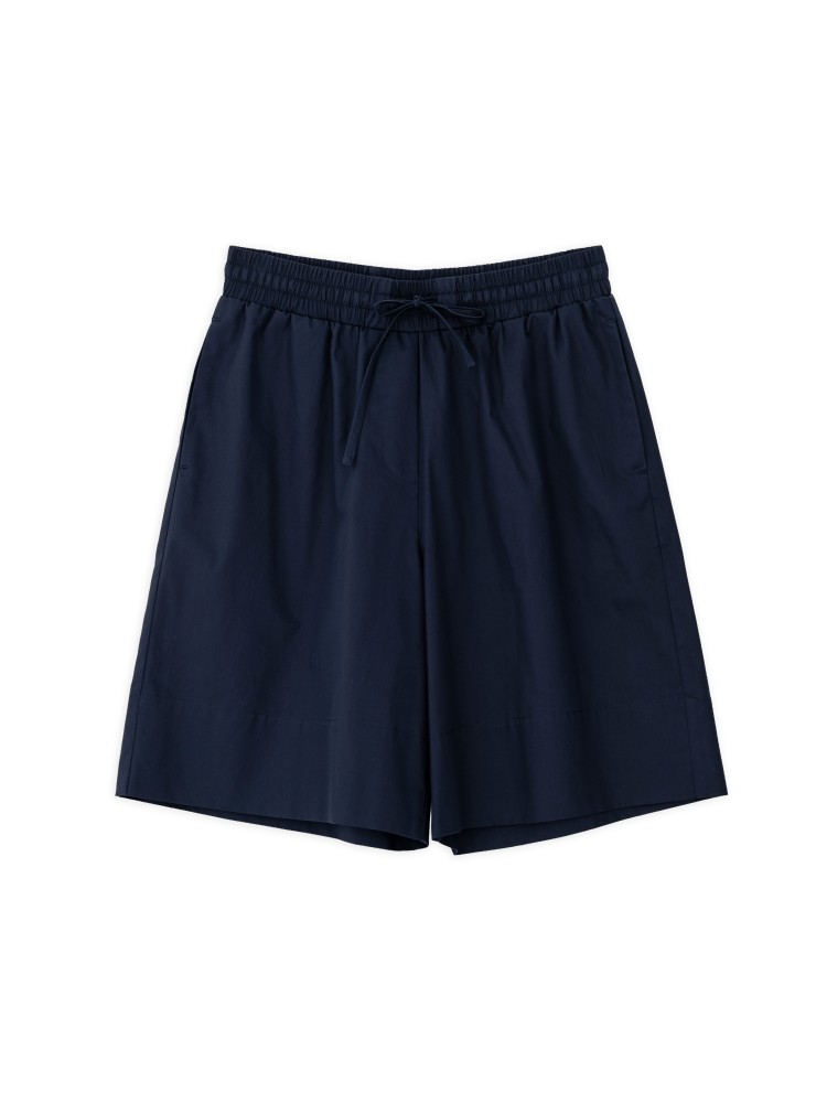 Philosophy blue poplin shorts