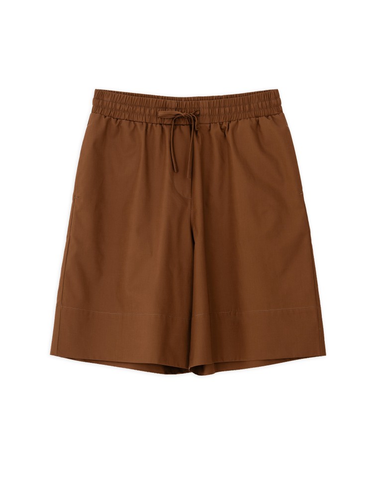Philosophy brown poplin shorts