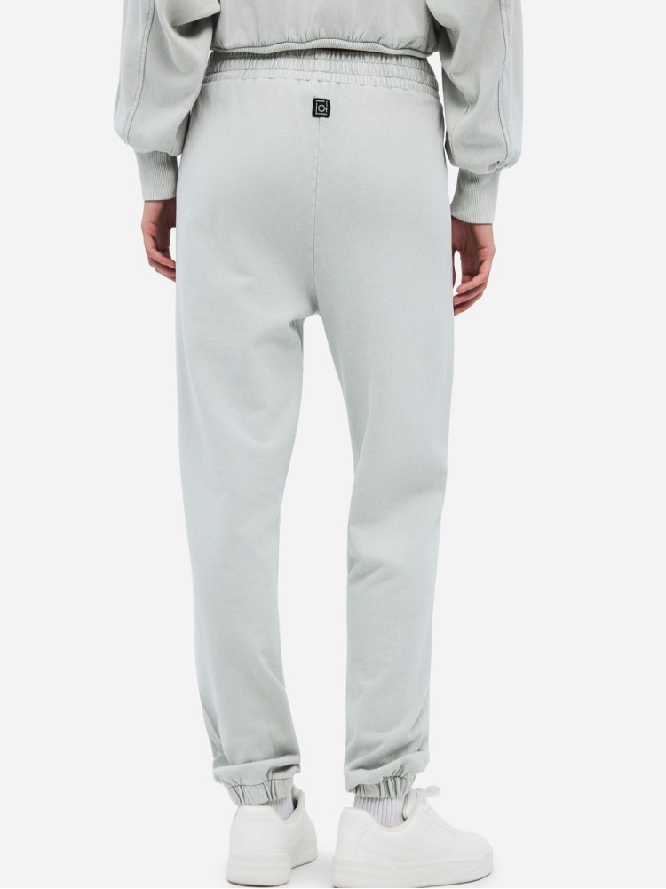 Dirty Laundry vintage greige regular cuffed παντελόνι φόρμα