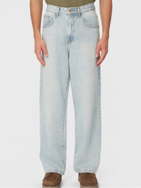 Dirty Laundry stonewashed blue oversized baggy jeans