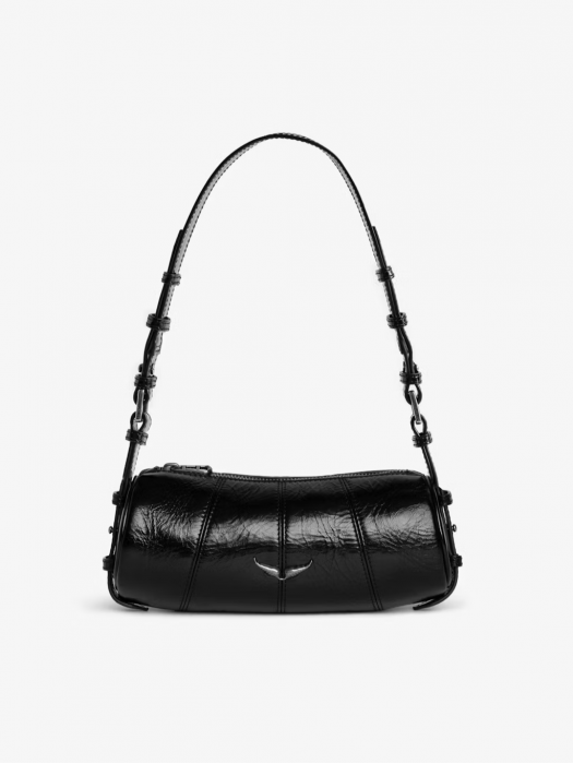 Zadig&Voltaire Le Roudoudou Vintage Patent μαύρη τσάντα