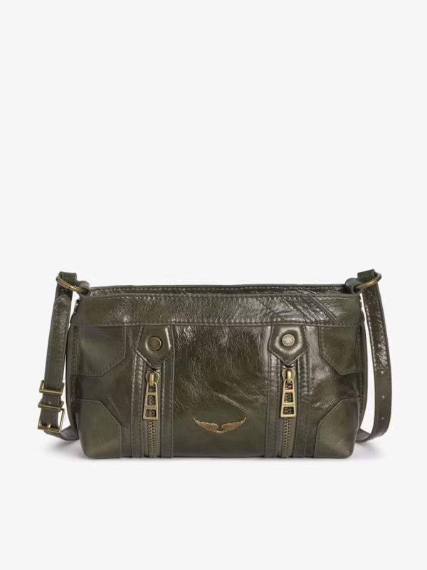 Zadig&Voltaire record Sunny mood vintage patent τσάντα