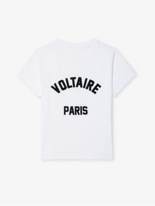 Zadig&Voltaire Alys Paris άσπρο βαμβακερό t-shirt
